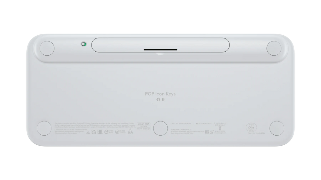 Logitech POP Icon Keys Wireless Keyboard (Off White)