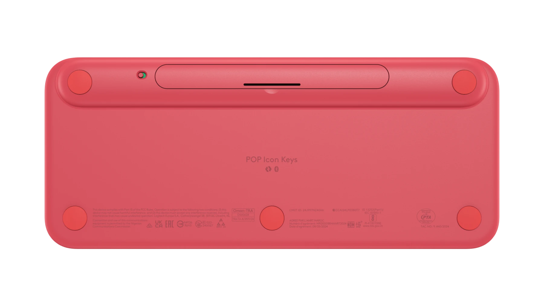 Logitech POP Icon Keys Wireless Keyboard (Rose)