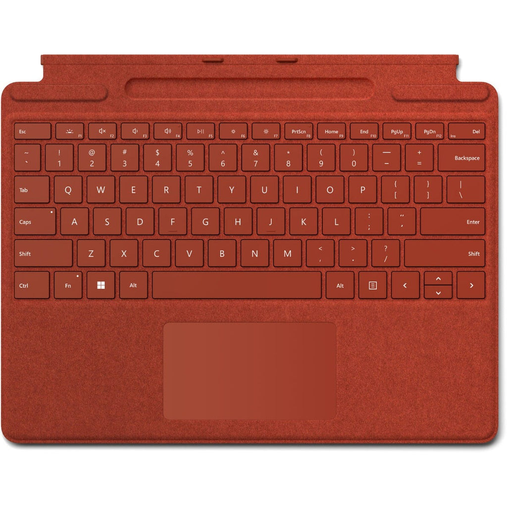 Microsoft Surface Pro Signature Keyboard Poppy Red with Slim Pen 2 - 8X6-00035