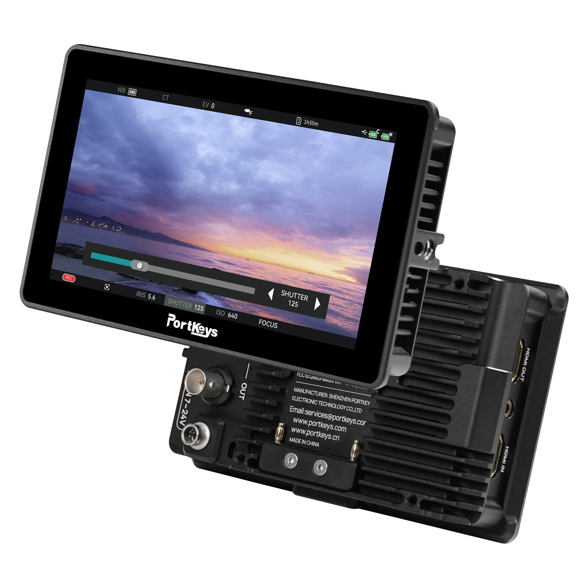 Portkeys BM5 IV - 5.5 HDMI Touchscreen Monitor with Camera Control