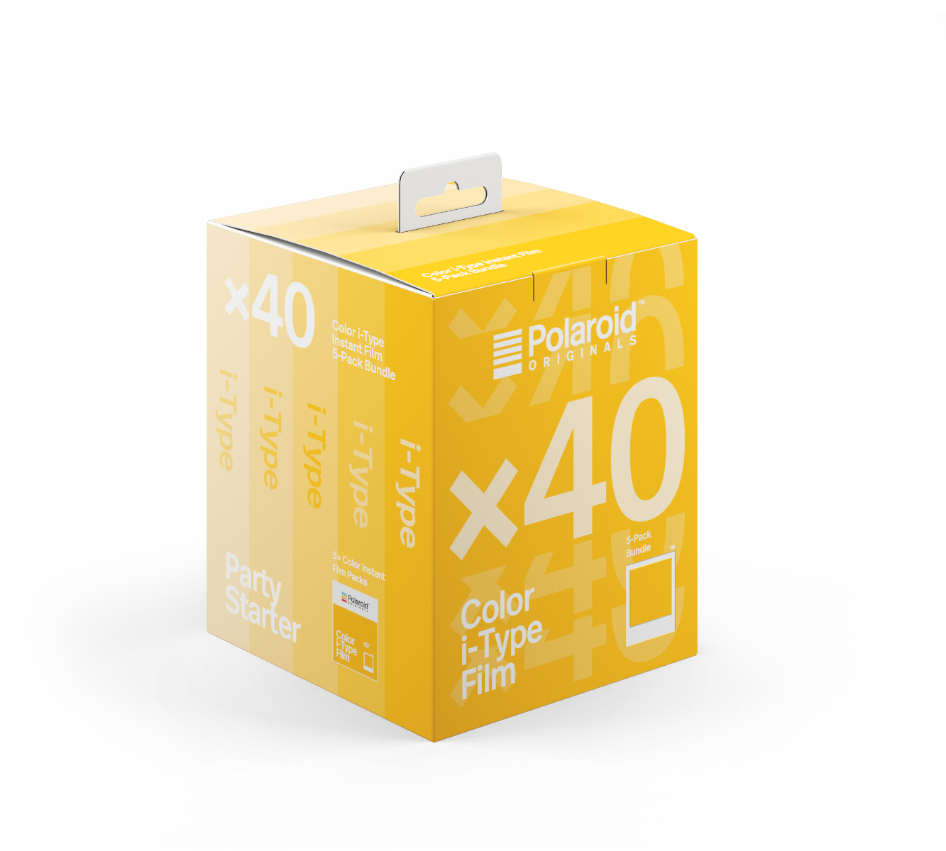 Polaroid Originals Colour Film for I type cameras (No batteries) - Suits i-1 and One Step 2 Cameras - x 40 pack