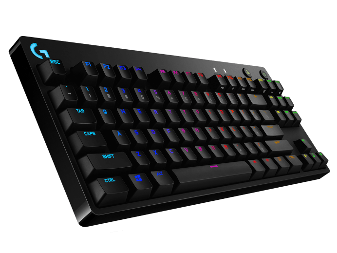 Logitech G PRO TKL Mechanical Gaming Keyboard (GX Blue Clicky)