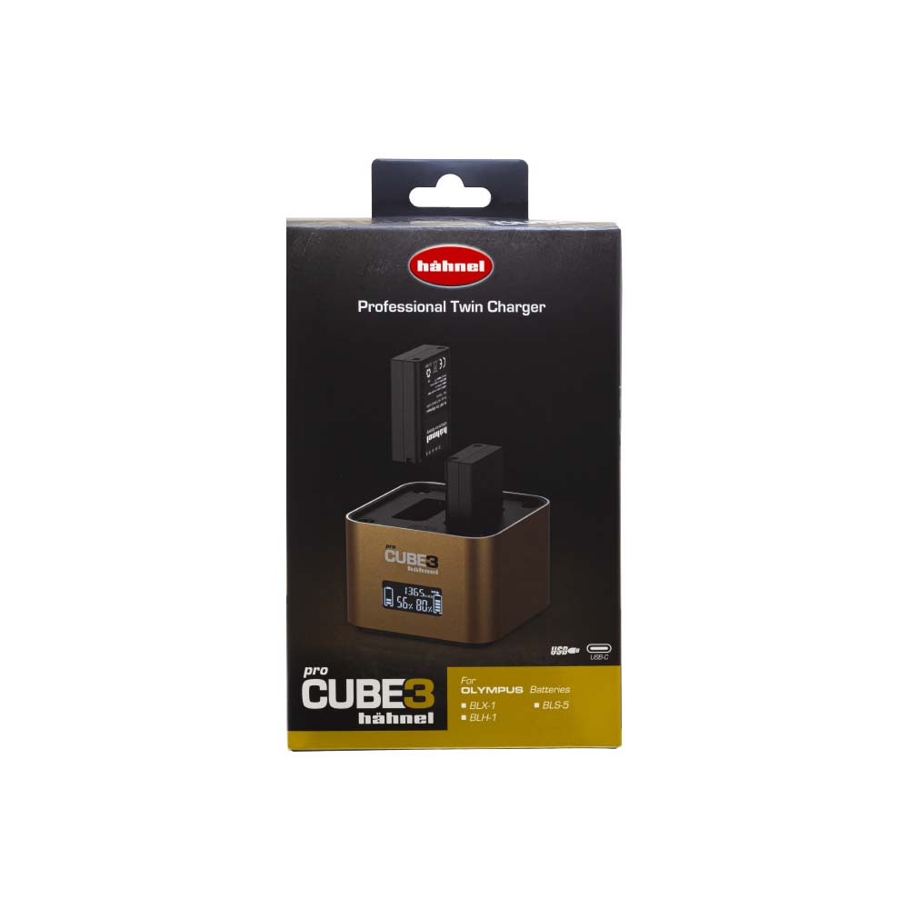 Hahnel ProCube 3 charger - Olympus 