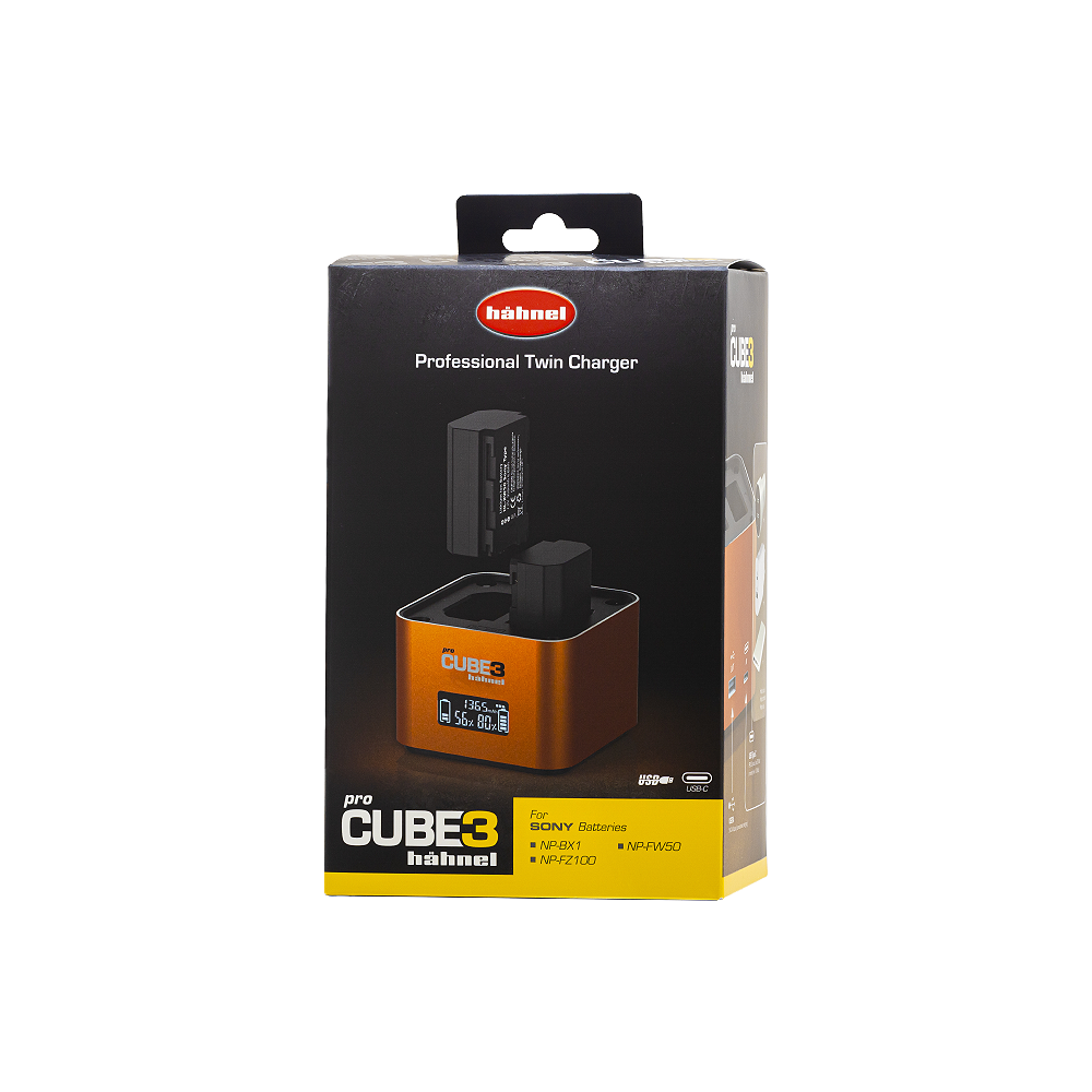 Hahnel ProCube 3 charger - Sony