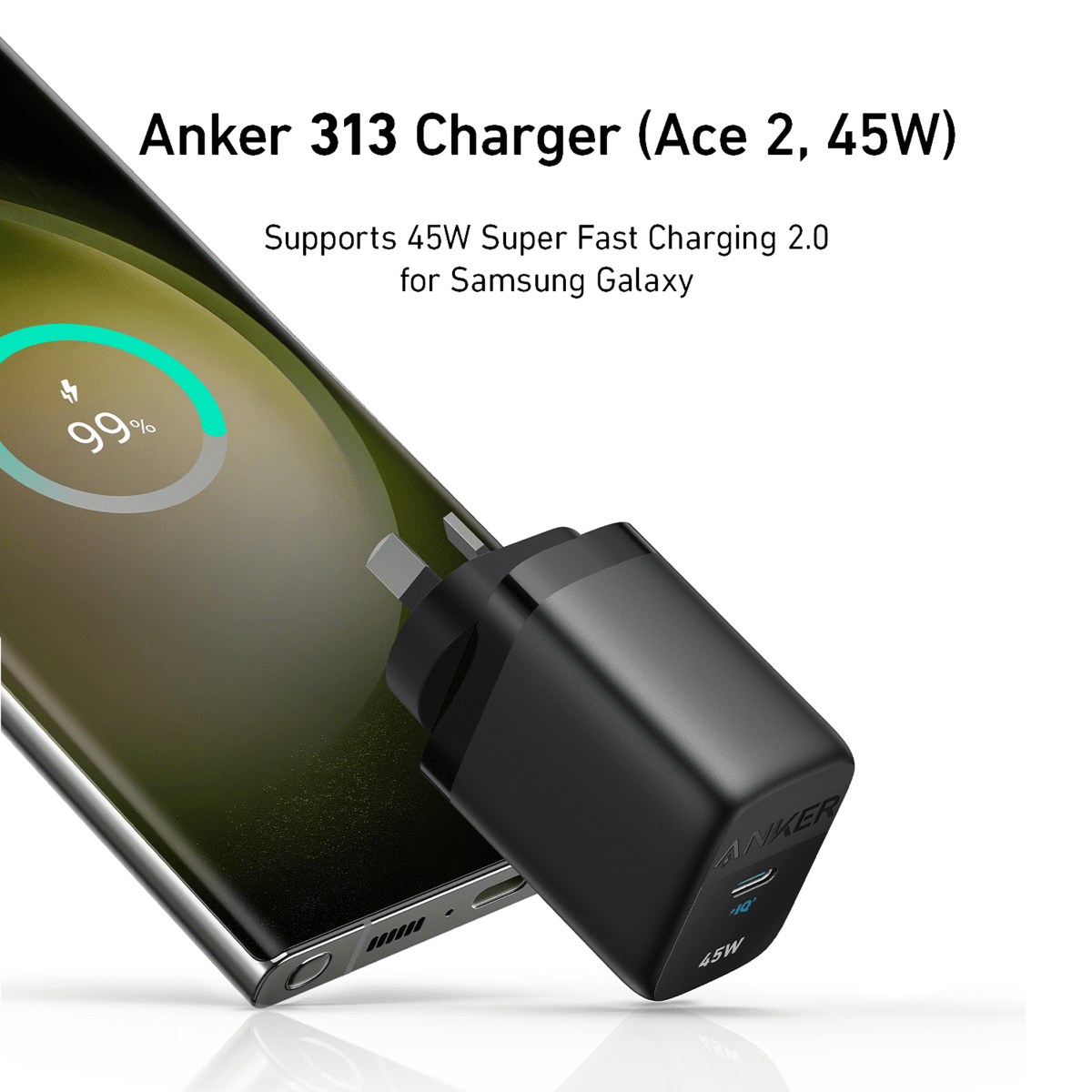 Anker 313 Ace 2 45W USB-C Wall Charger