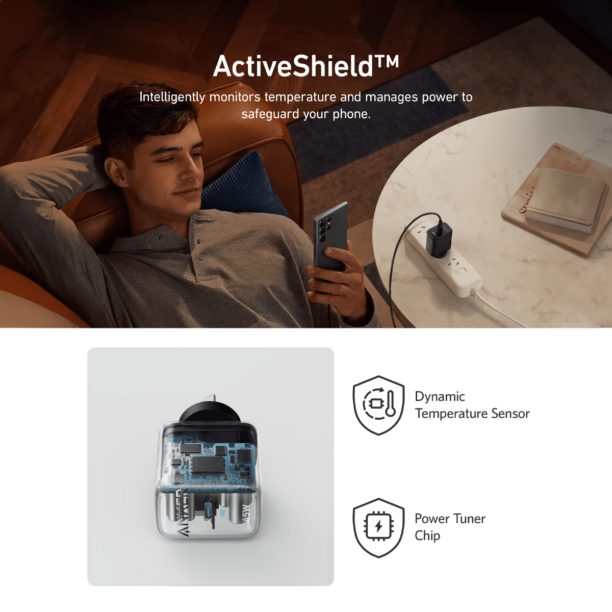 Anker 313 Ace 2 45W USB-C Wall Charger