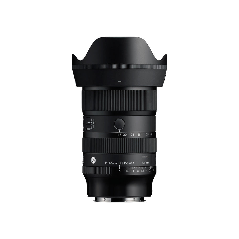 Sigma 17-40mm f/1.8 DC Art Lens - Fujifilm X Mount