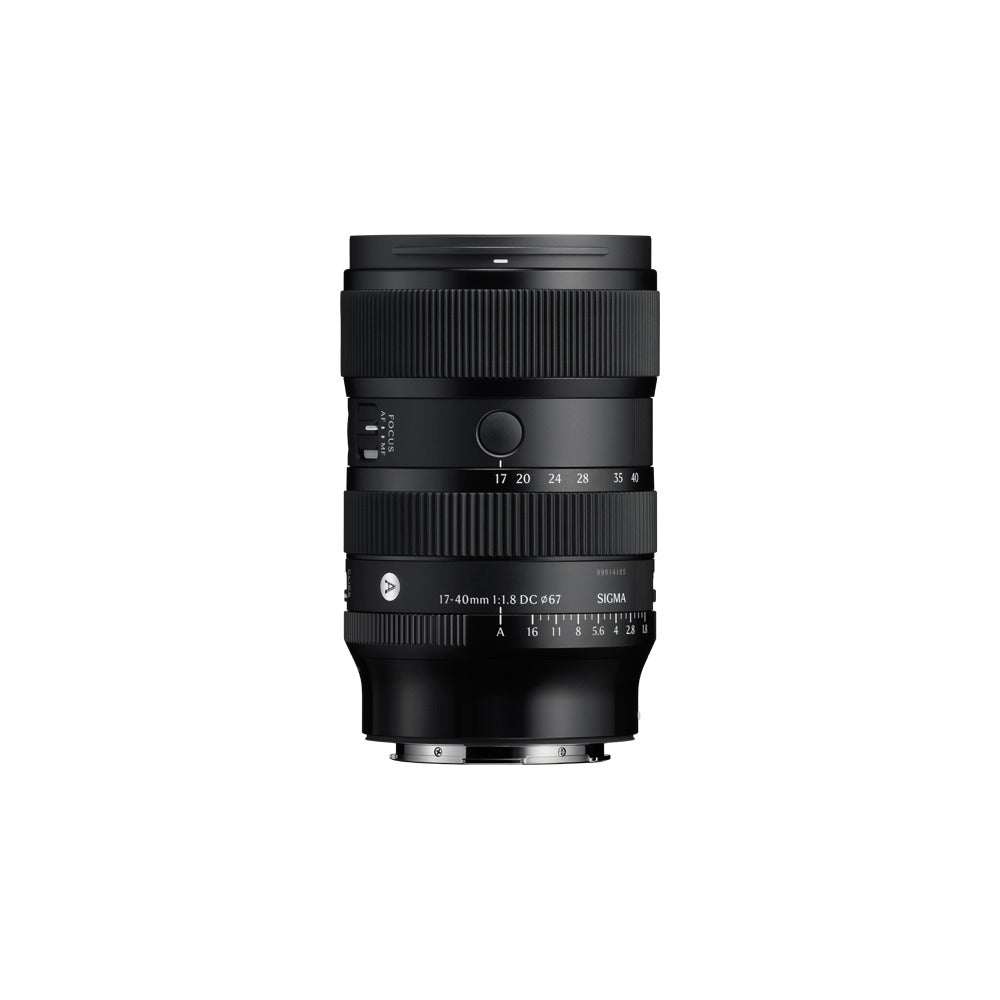 Sigma 17-40mm f/1.8 DC Art Lens - RF Mount