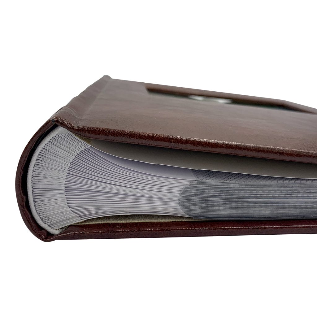 Profile - Prestige Leather - 300 Capacity - Coffee 