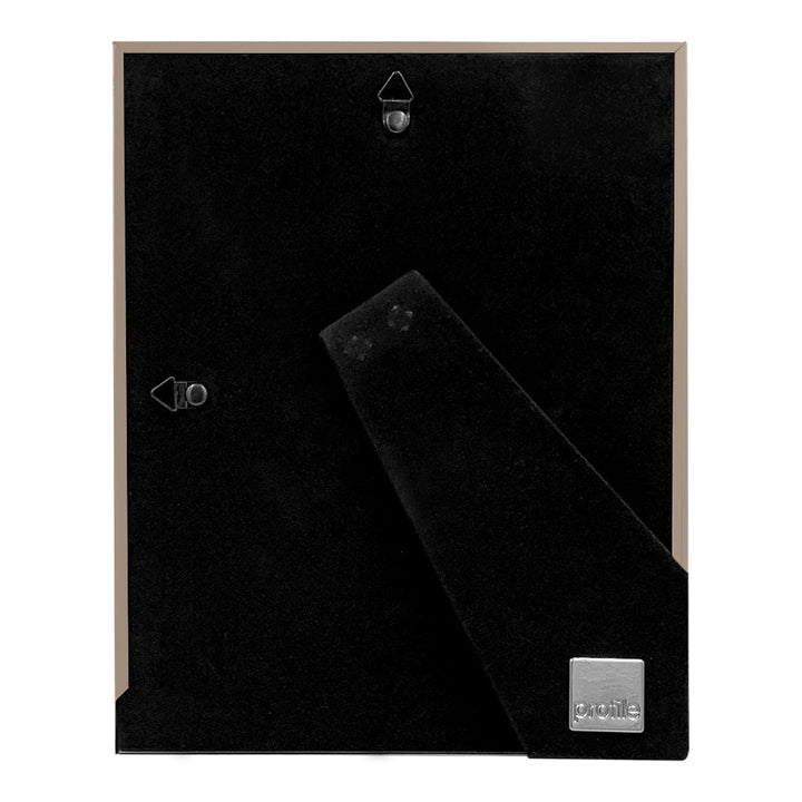 Profile Bamboo Rose Gold 4x6 Metal Photo Frame