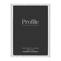 Profile Bamboo White 5x7 Metal Photo Frame