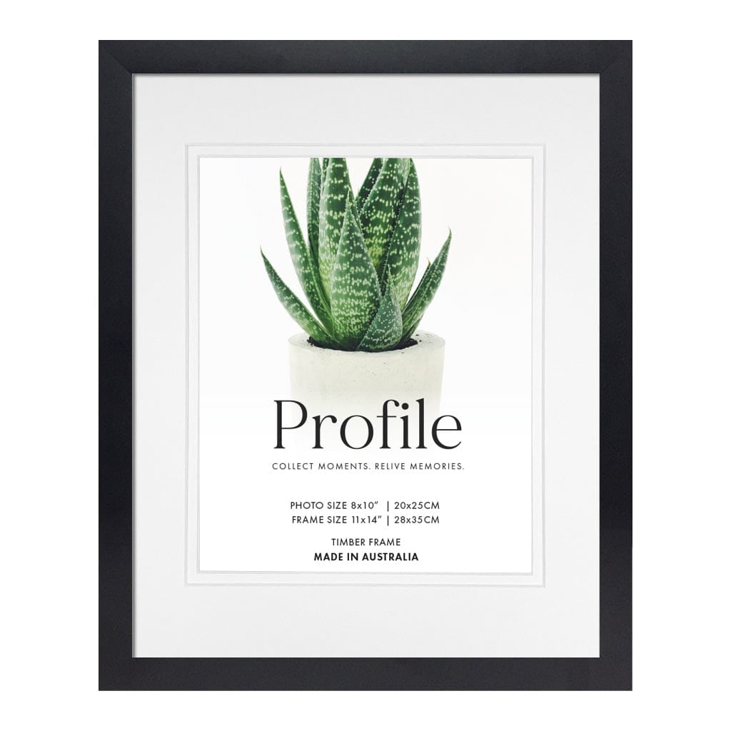 Profile Decorator Black Photo Frame 28x35/20x25cm