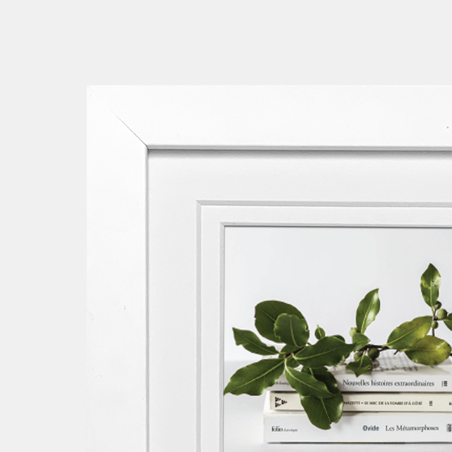 Profile Decorator White Photo Frame 10x15cm