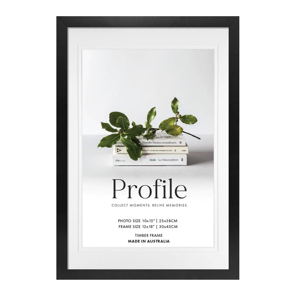 Profile 10420 Deluxe Black 30 x 45 / 25 x 38 cm