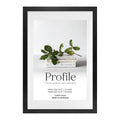 Profile 10420 Deluxe Black 30 x 45 / 25 x 38 cm