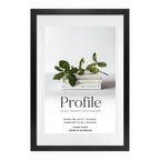 Profile 10420 Deluxe Black 30 x 45 / 25 x 38 cm