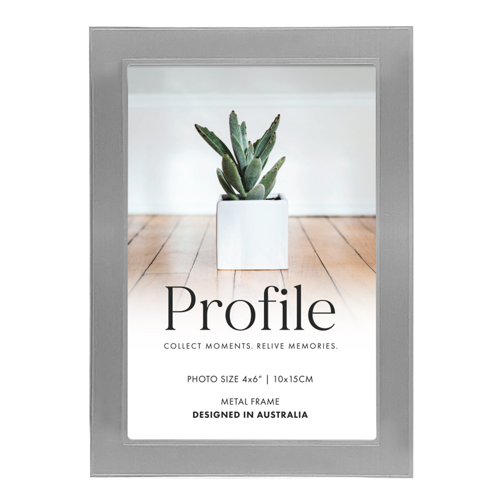 Profile - Eternal 4x6" Photo Frame - Silver