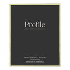 Profile - Habitat 8x10" Photo Frame - Brass