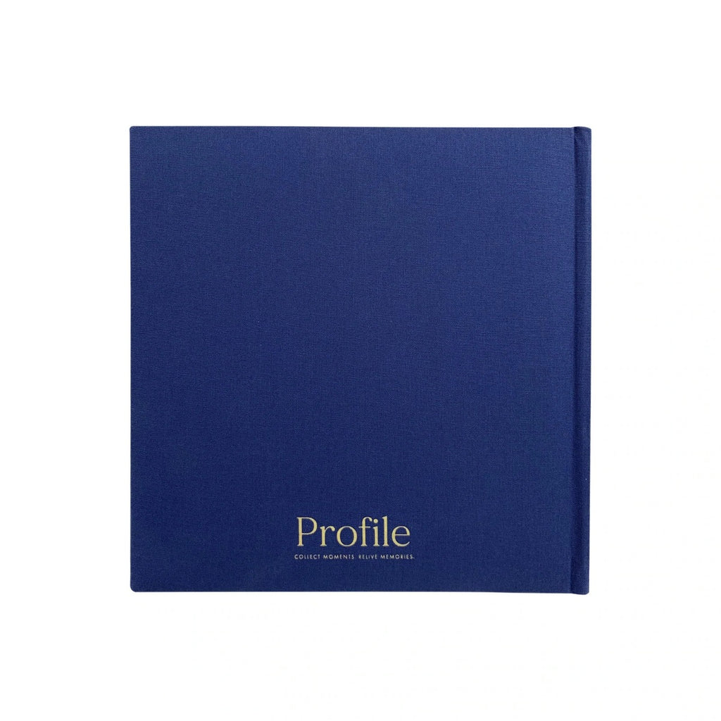 Profile Hello Baby Navy Slip-in 4x6 200 Photo album
