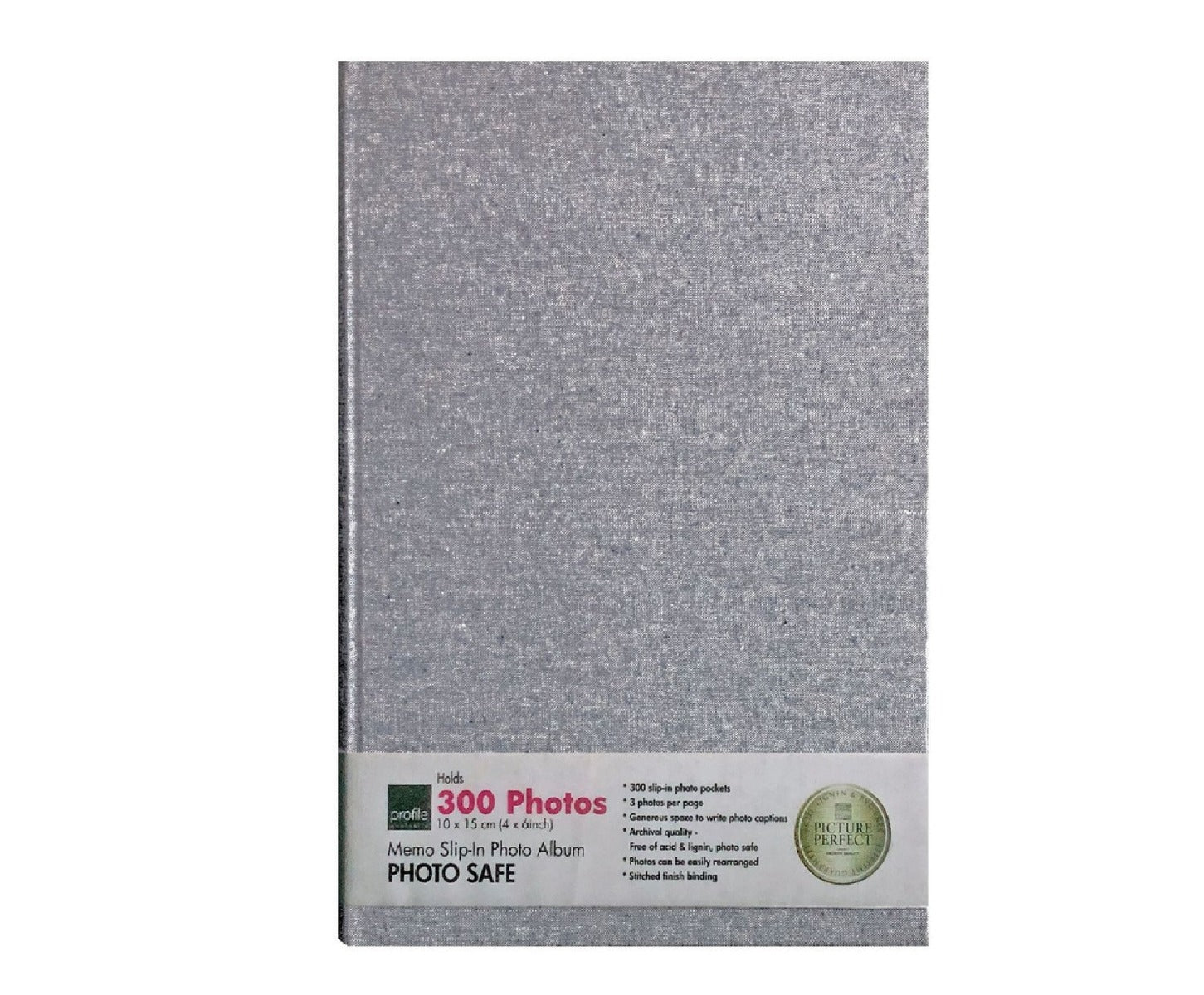 Profile Photo Album Plush -300 Capacity - Demin