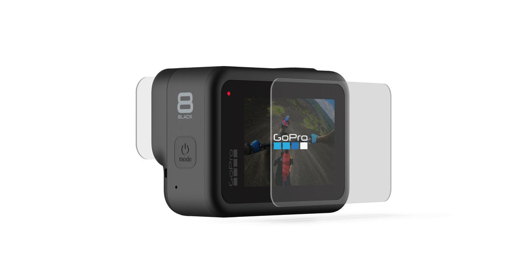 Tempered Glass Lens plus Screen Protectors (HERO8 Black)
