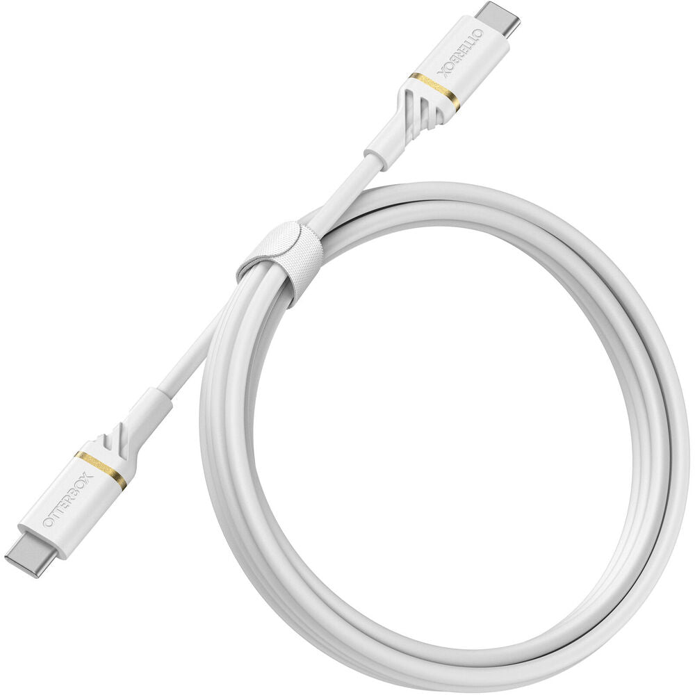 Otterbox 1m USB-C to USB-C Fast Charge Cable (White)