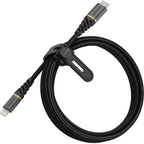 OtterBox 2m Lightning to USB-C Premium Cable - Black 