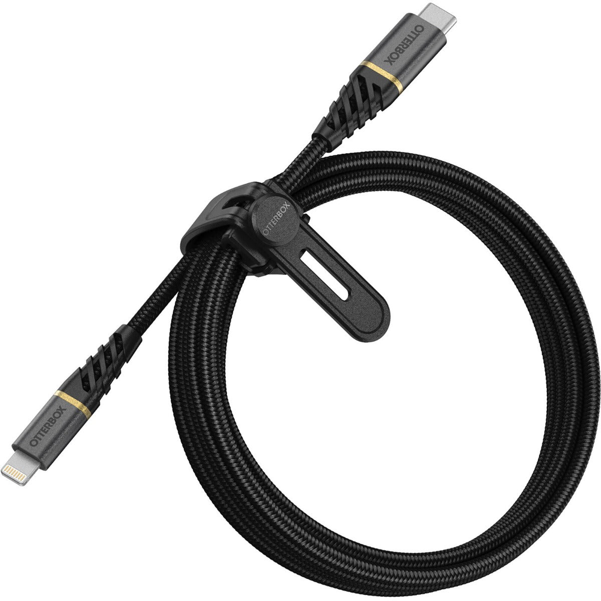 OtterBox 2m Lightning to USB-C Premium Cable - Black 