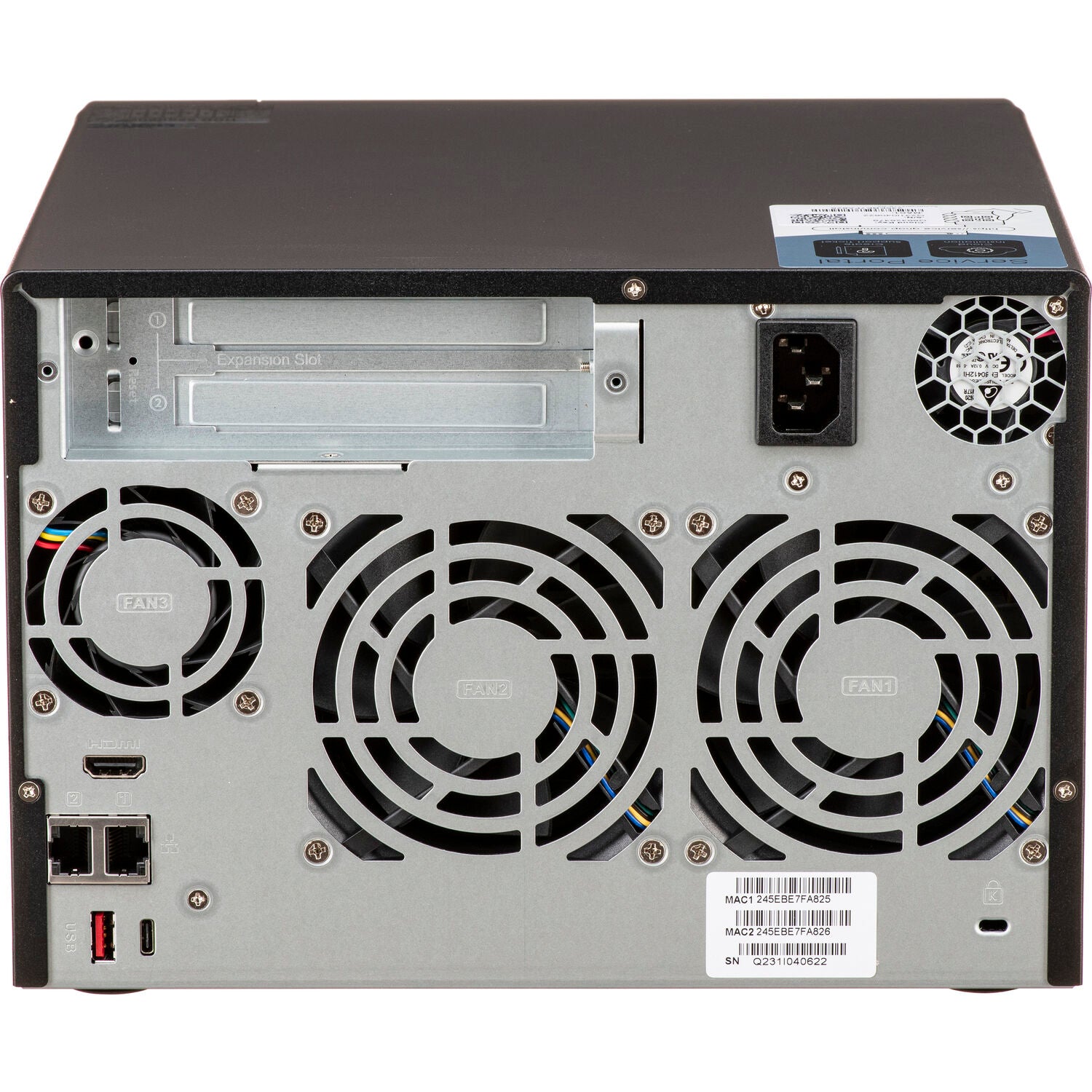 QNAP TVS-H674-I5-32G 6-Bay NAS with i5-12400 CPU and 32GB RAM
