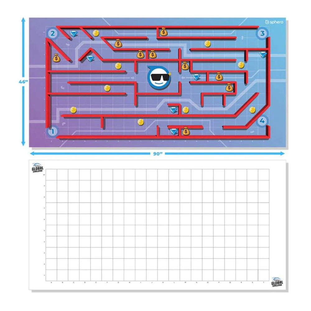 Sphero Sphero Maze & Grid Code Mat