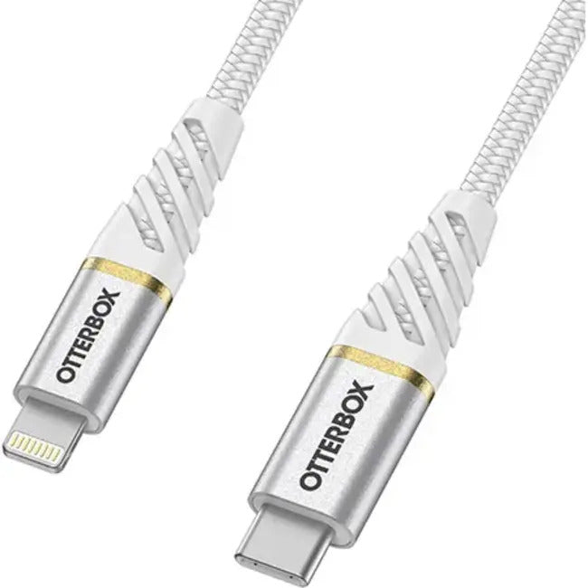 OtterBox 1m USB-C To Lightning Fast Charge Cable (Cloud Sky White)