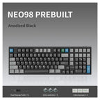 Qwertykeys x Neo Studio Neo98 Wireless Mechanical Keyboard (Anodized Black)
