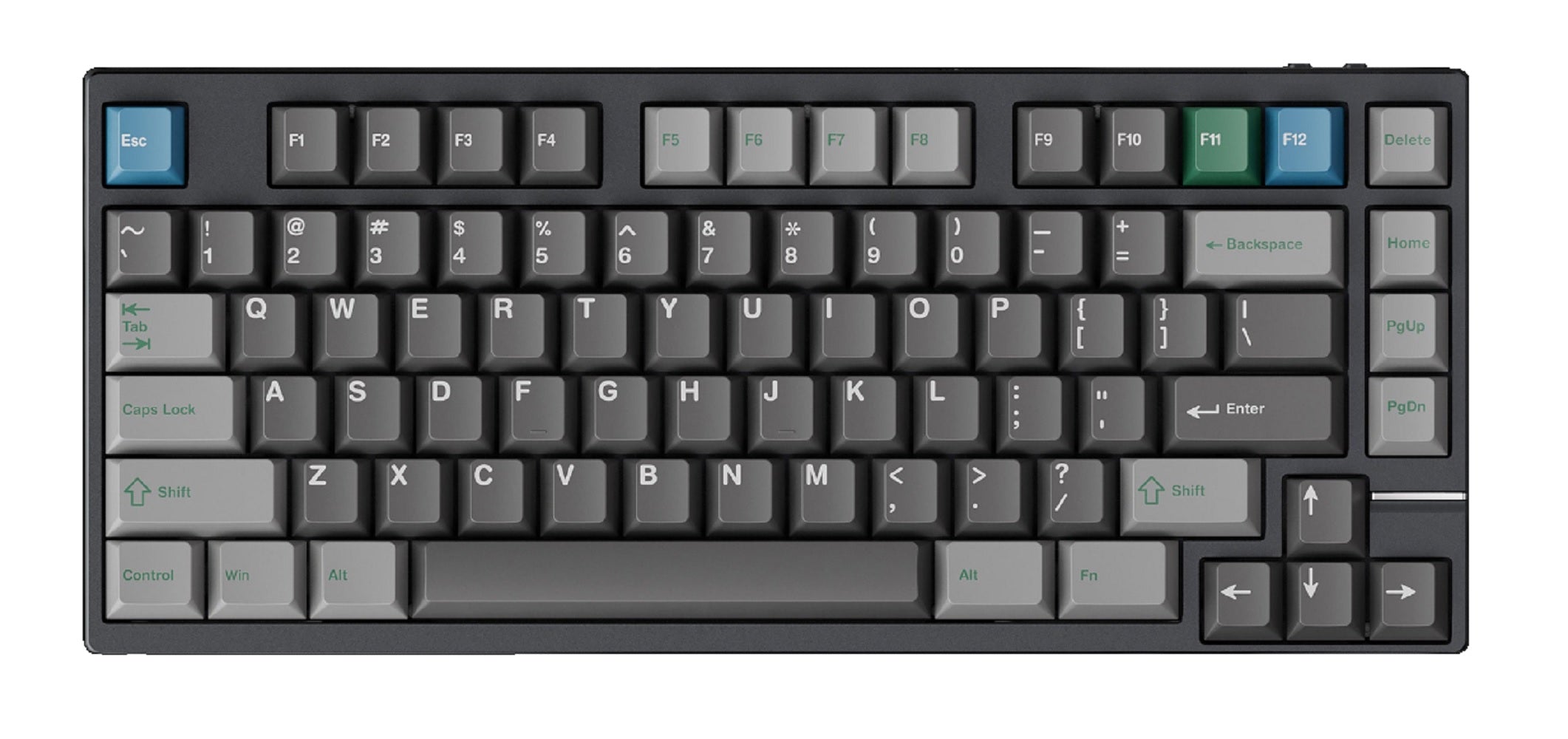Qwertykeys x Neo Studio Neo75 Wireless Mechanical Keyboard (Anodized Black)