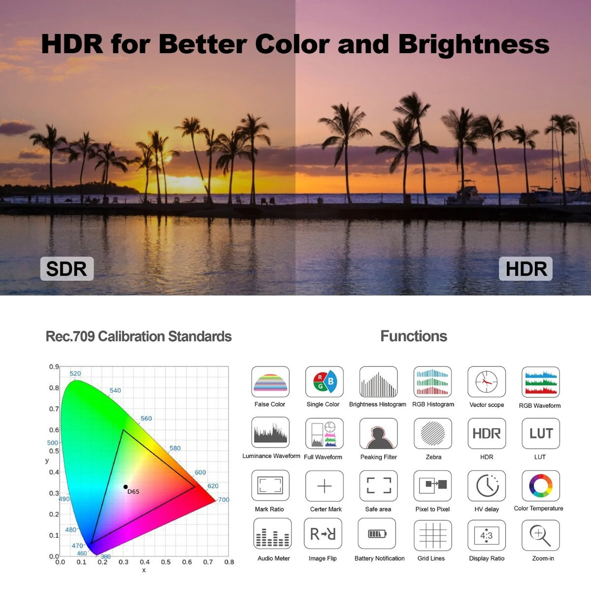 Desview R5II Full HD Touchscreen Monitor