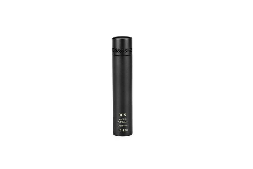 Rode TF5 Matched Pair Condenser Cardioid Microphones features ultra-low noise flow with a flat accurate frequency response.