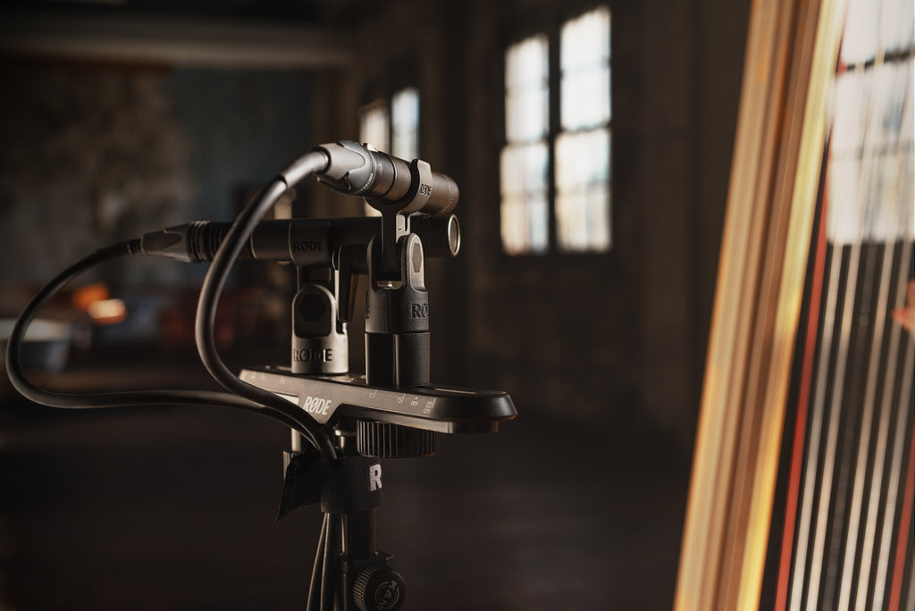Rode TF5 Matched Pair Condenser Cardioid Microphones features ultra-low noise flow with a flat accurate frequency response.