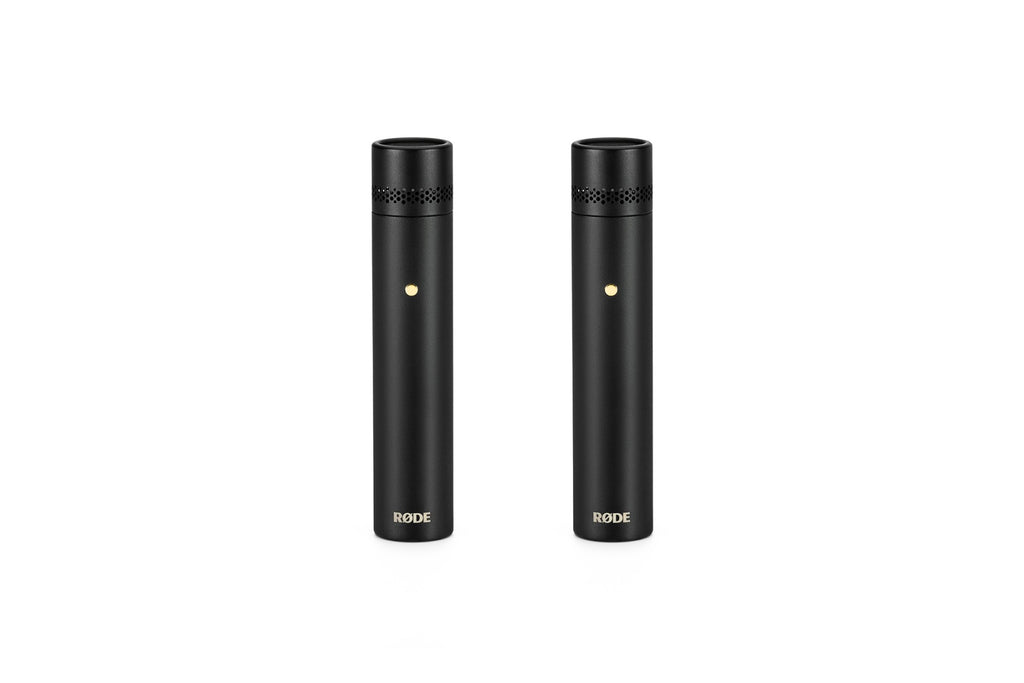 Rode TF5 Matched Pair Condenser Cardioid Microphones features ultra-low noise flow with a flat accurate frequency response.