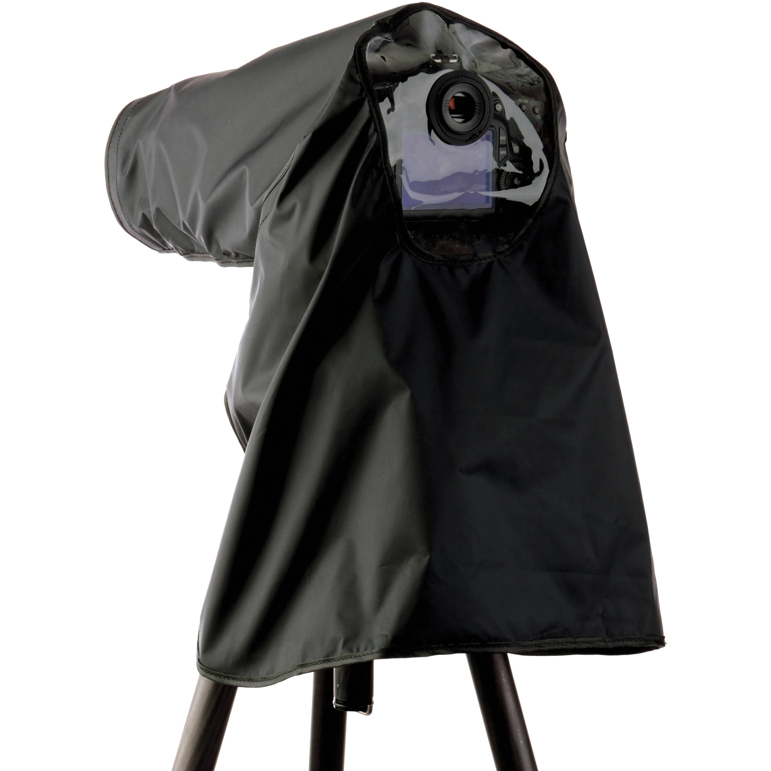 Ruggard Fabric Rain Cover for Lenses up to 14" / 35 cm Long Black