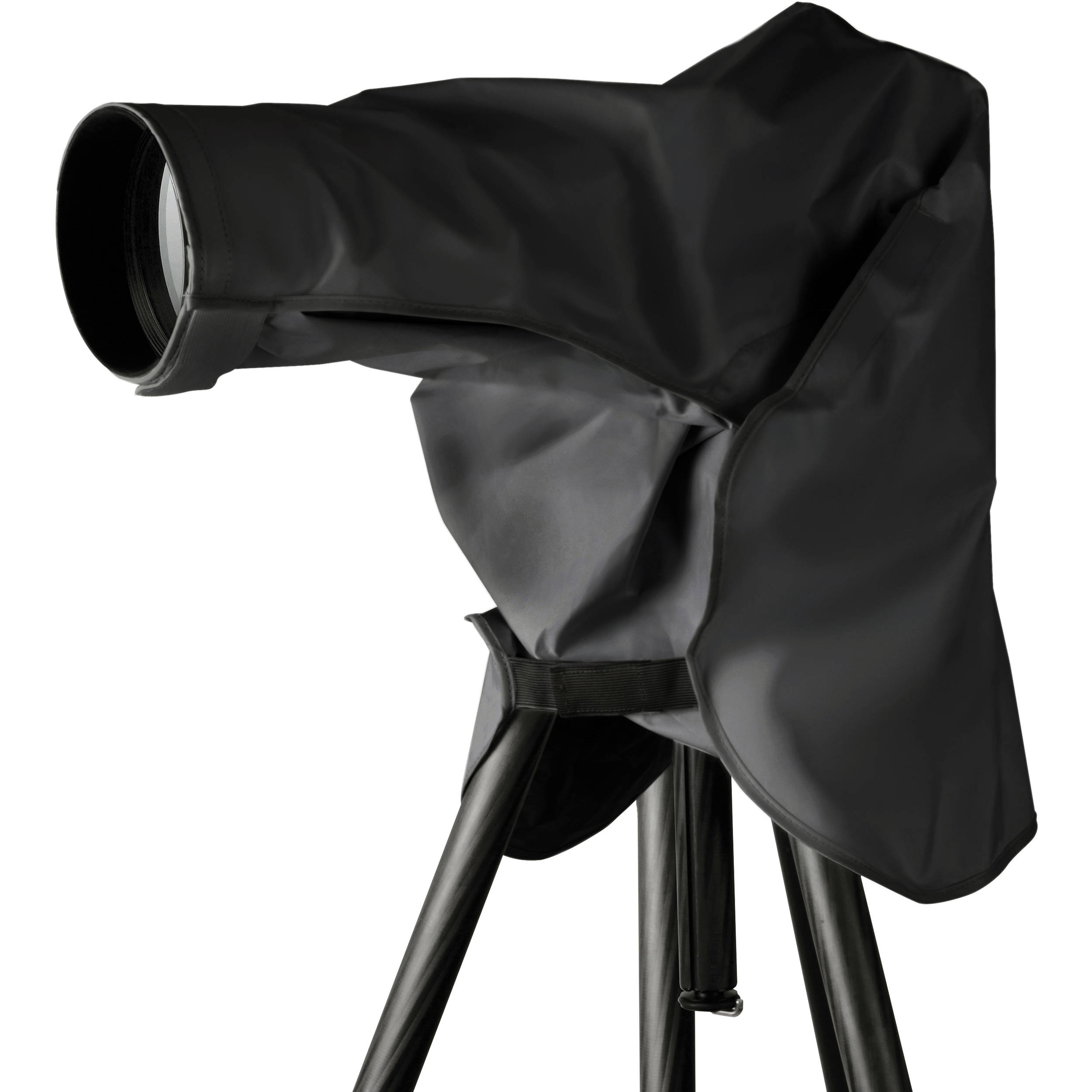 Ruggard Fabric Rain Cover for Lenses up to 14" / 35 cm Long Black