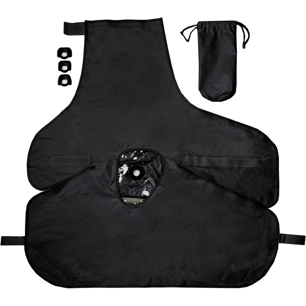 Ruggard Fabric Rain Cover for Lenses up to 14" / 35 cm Long Black