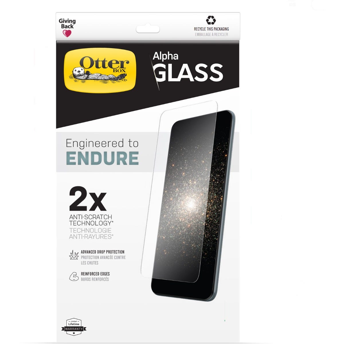 Otterbox Glass Screen Protector For iPhone 13 Mini (Clear)