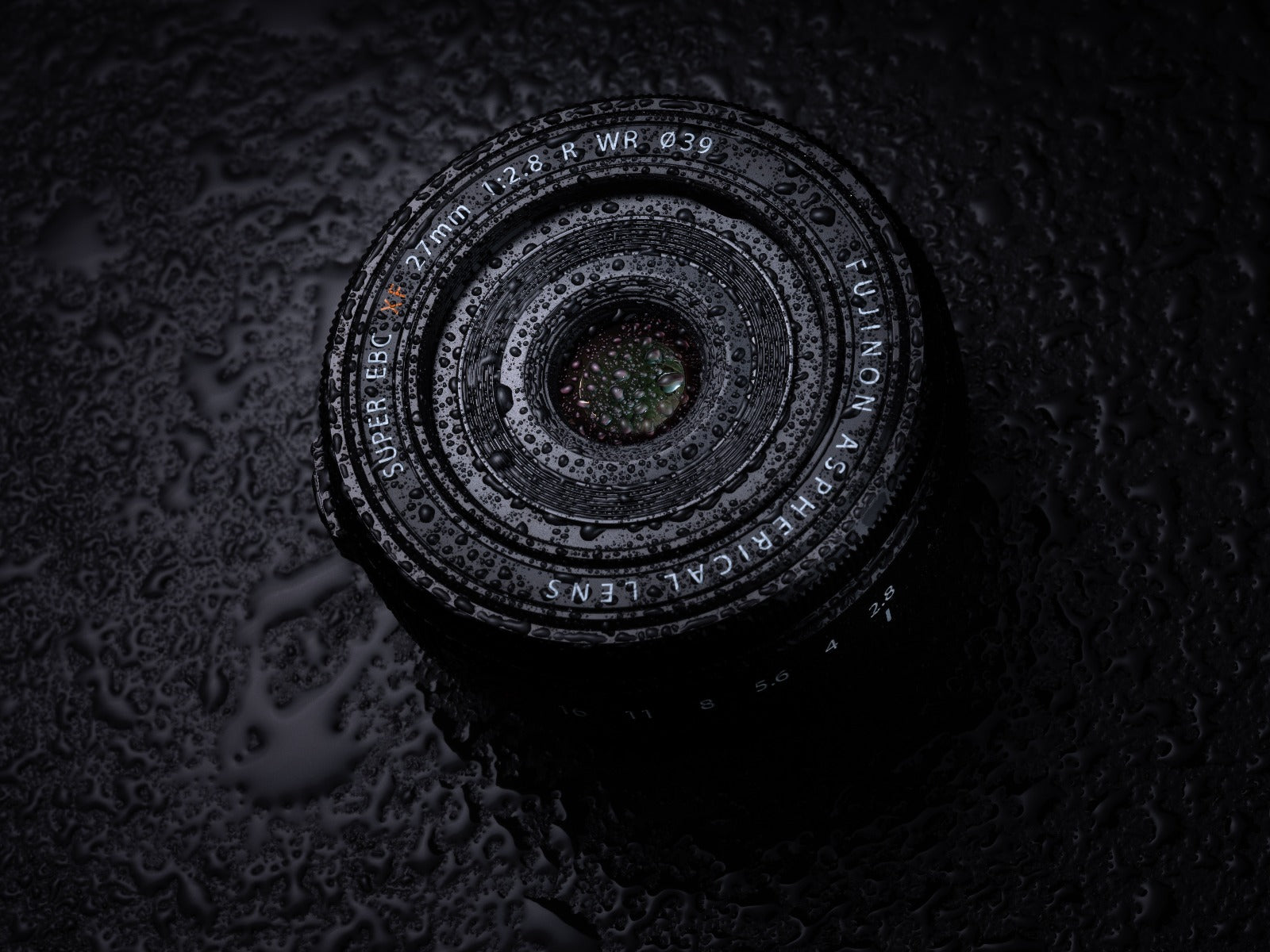 Fujifilm XF27mm f/2.8 R WR Black Lens