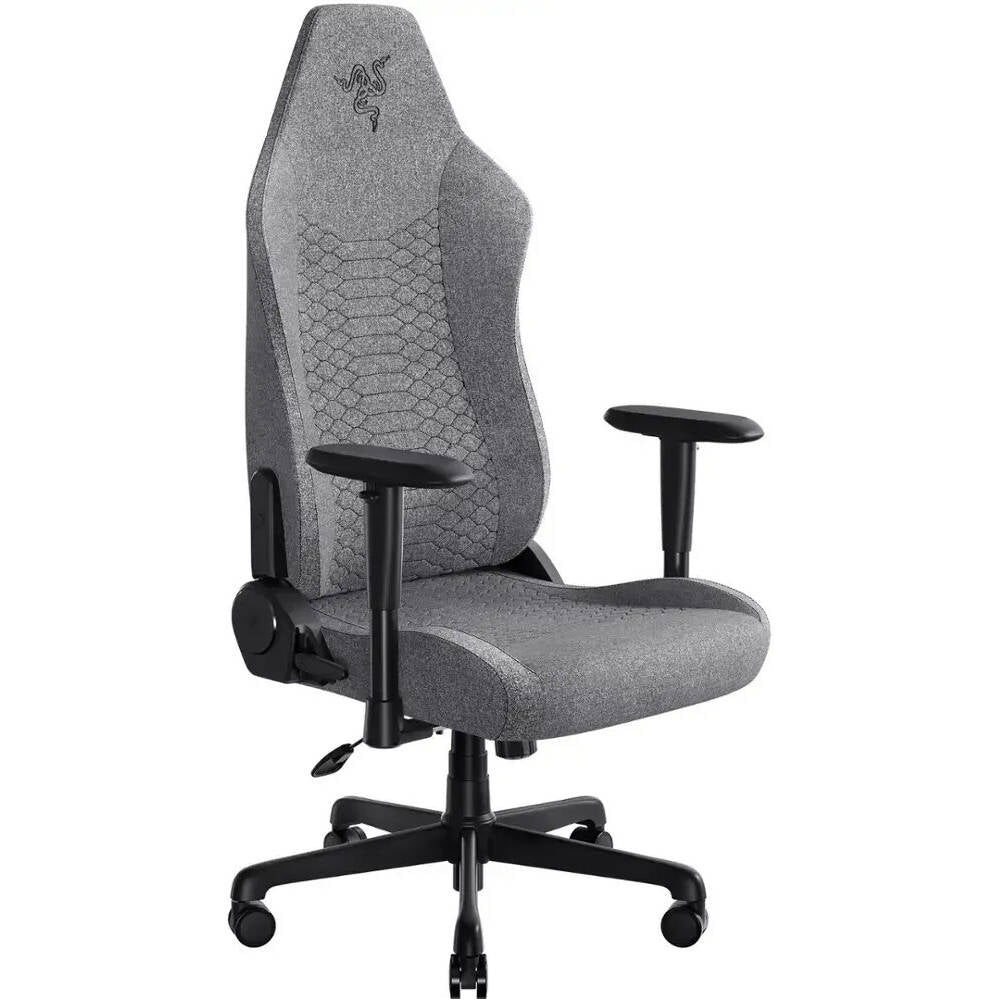 Razer Iskur V2 X Gaming Chair with Integrated Lumbar Support (Light Gray)