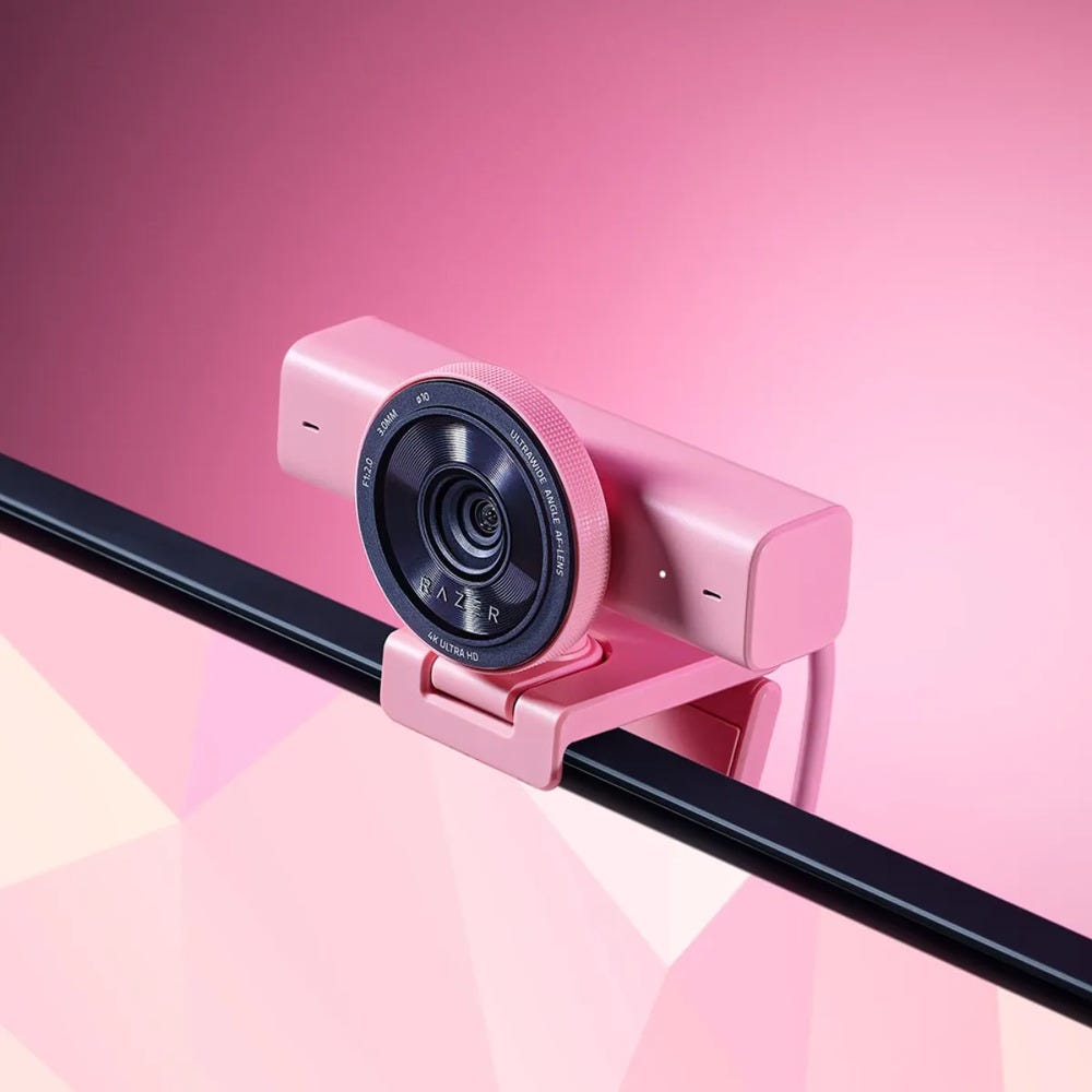 Razer V2 4K 30 FPS Webcam for Content Creation and Streaming (Quartz)