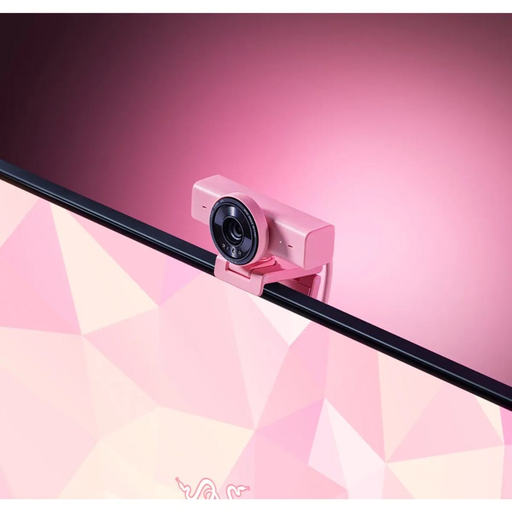 Razer Kiyo V2 X 1440p 60 FPS Webcam for Content Creation and Streaming (Quartz)