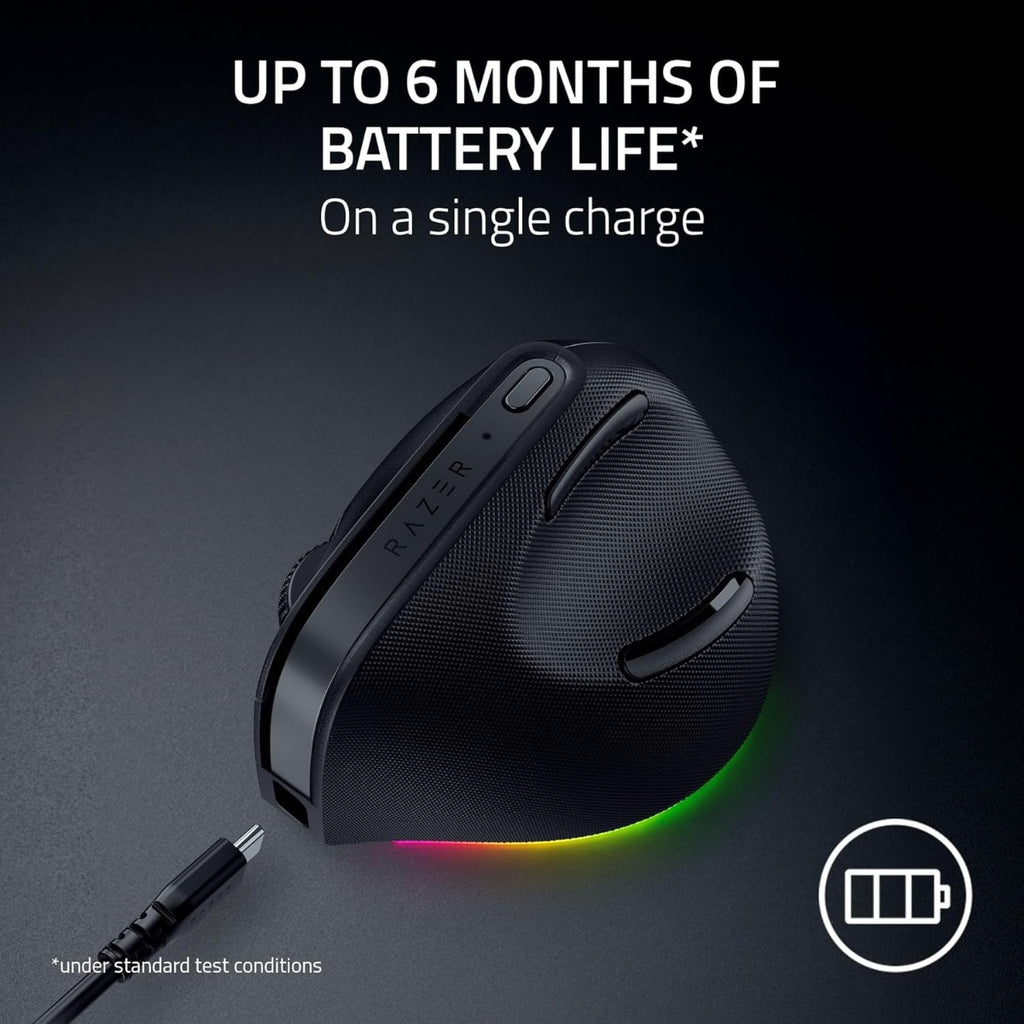 Razer Pro Click V2 - Wireless Vertical Ergonomic Mouse