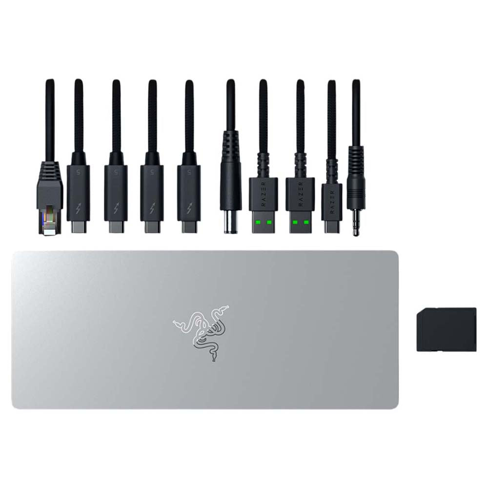 Razer Thunderbolt 5 Docking Station (Mercury White) 