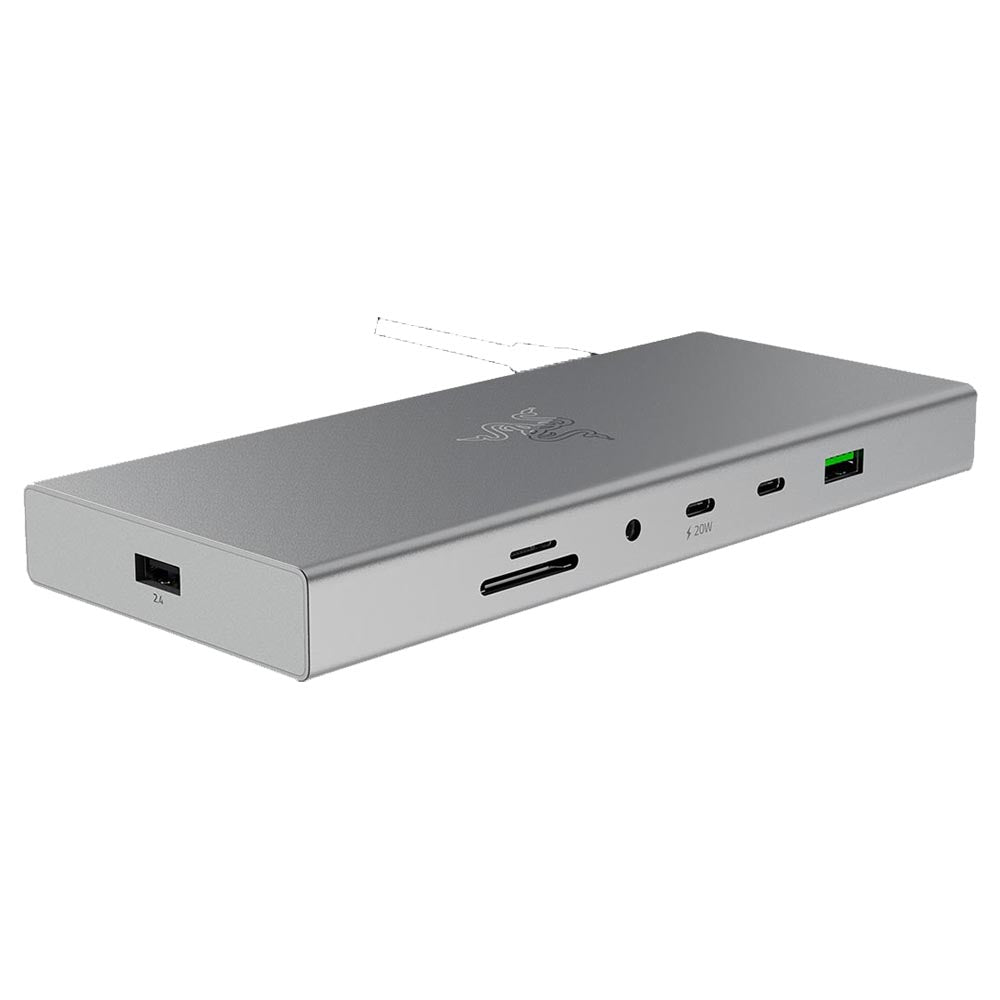 Razer USB 4 Dock (White) 