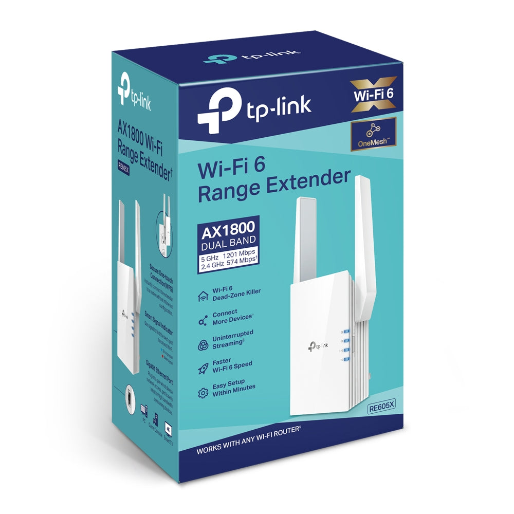 TP-Link AX1800 Wi-Fi 6 Range Extender