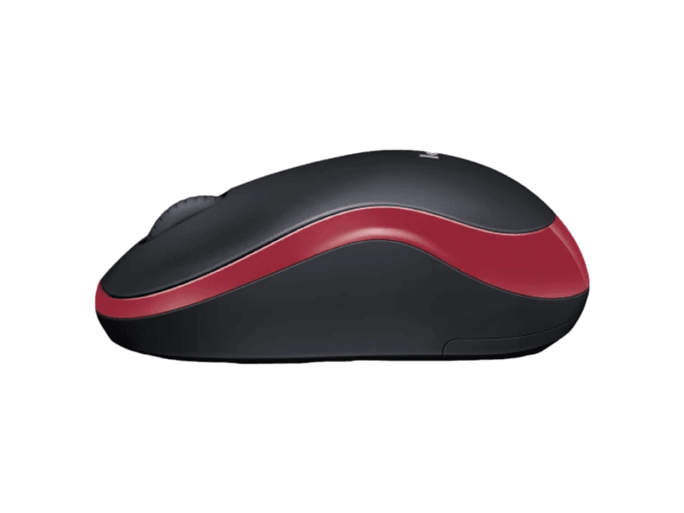 Logitech M185 Wireless Mouse (Red)